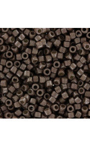 Miyuki delica Beads 11/0 - Duracoat galvanized matted dark mauve DB-1843F